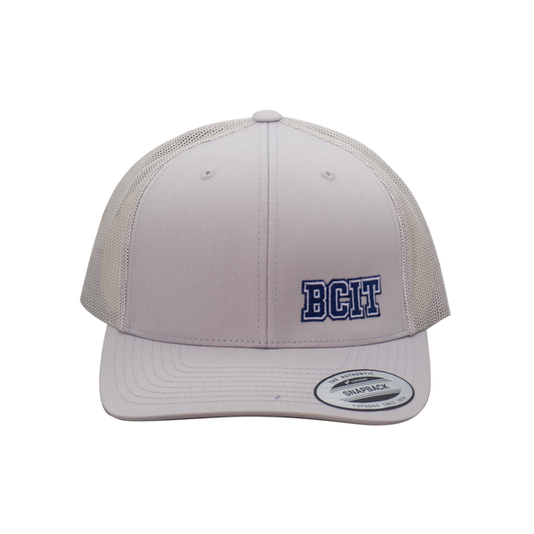 Hat Retro Trucker Side logo