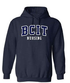 BCIT Hooded Sweatshirt Nursing (Embroidered)