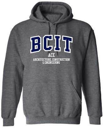 BCIT Hooded Sweatshirt ACE (embroidered)