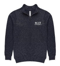 Nantucket 1/4 zip Printed logo