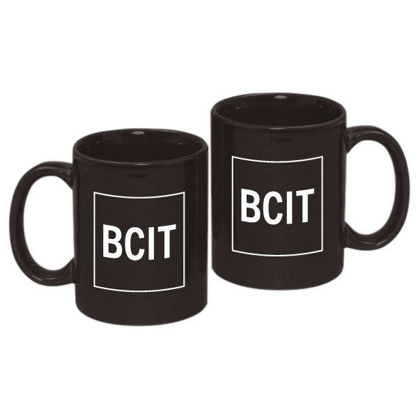 BCIT C-Handle Mug BLACK