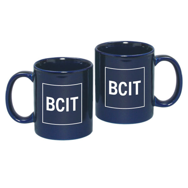 BCIT C-Handle Mug COBALT