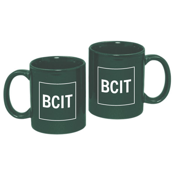 BCIT C-Handle Mug GREEN