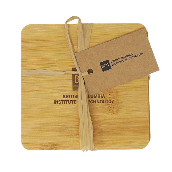 BCIT Coasters Set 4 | BCITSA Geared Up