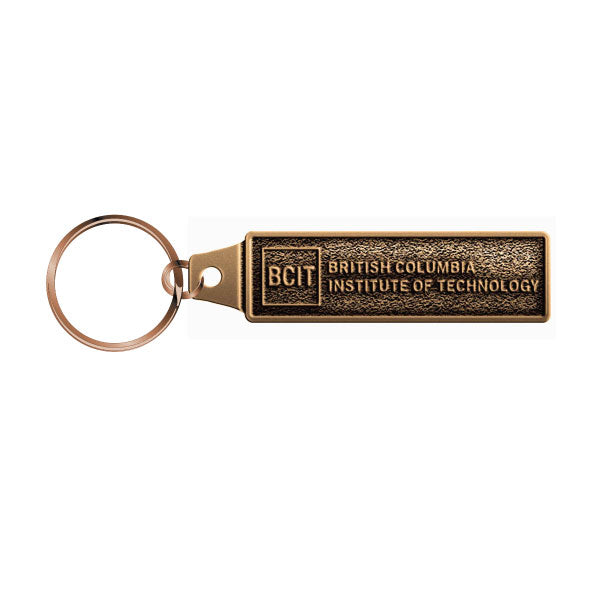BCIT Key Ring Copper