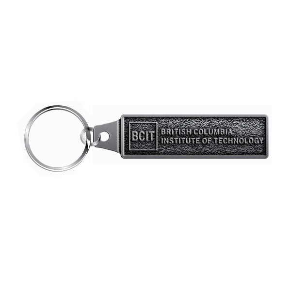 BCIT Key Ring Silver