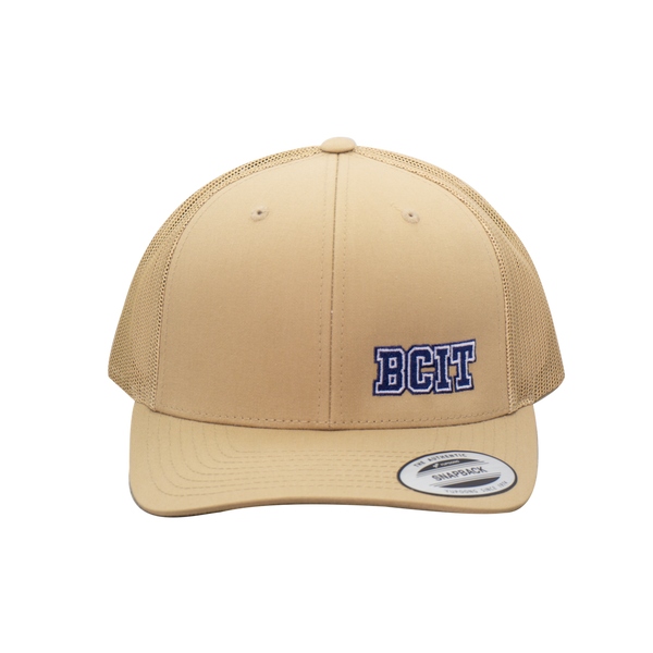 Hat Retro Trucker Side logo