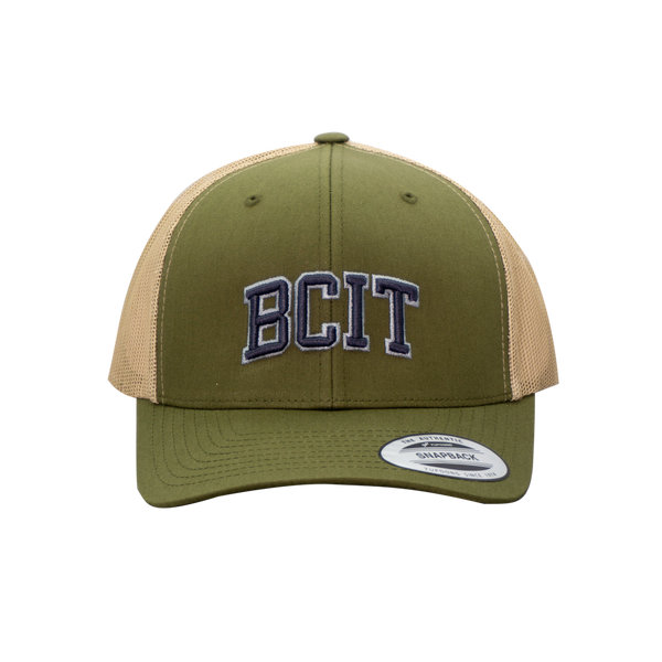 Hat Retro Trucker 2Tone Puff logo