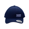 Hat Retro Trucker Side logo
