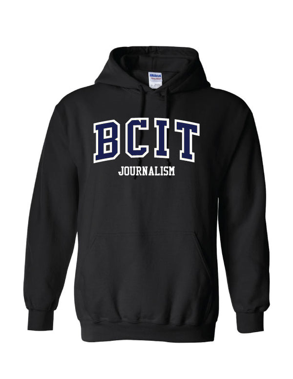 BCIT Hooded sweatshirt with Journalism