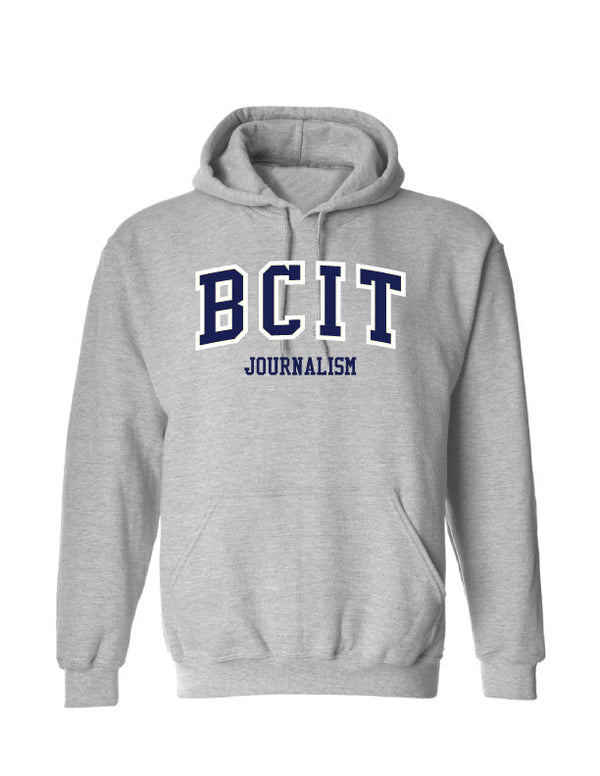BCIT Hooded sweatshirt with Journalism