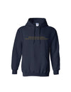 BCIT Hoodie with Metallic Gold embroidery