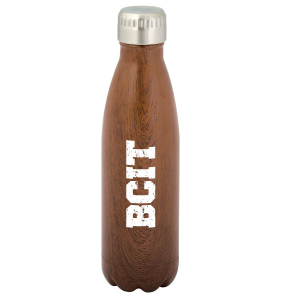 BCIT Bottle Tsunami Wood