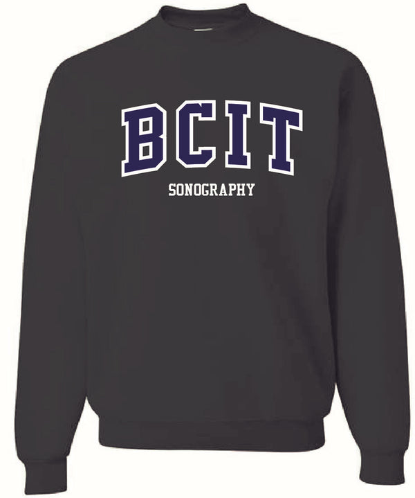 BCIT Crewneck sweatshirt with 