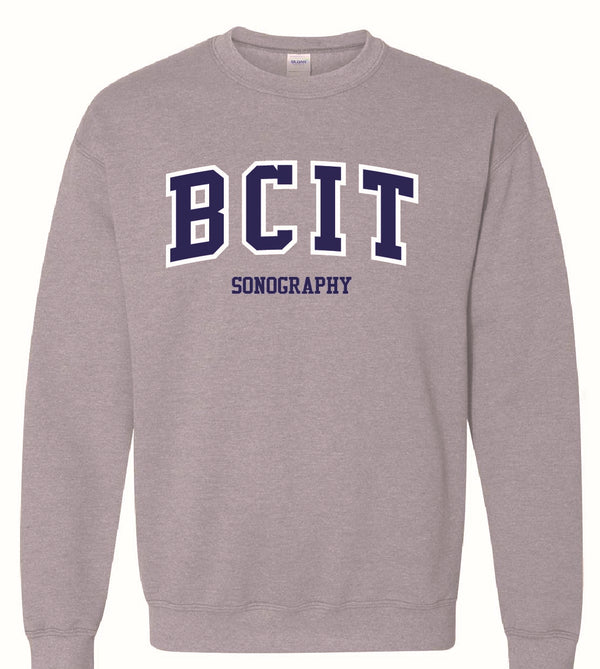 BCIT Crewneck sweatshirt with 