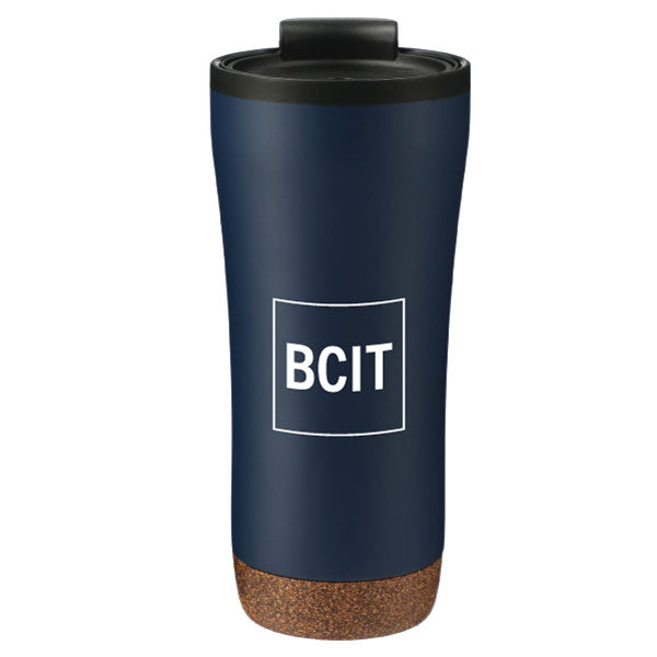 BCIT Tumbler Mug with liner Blue