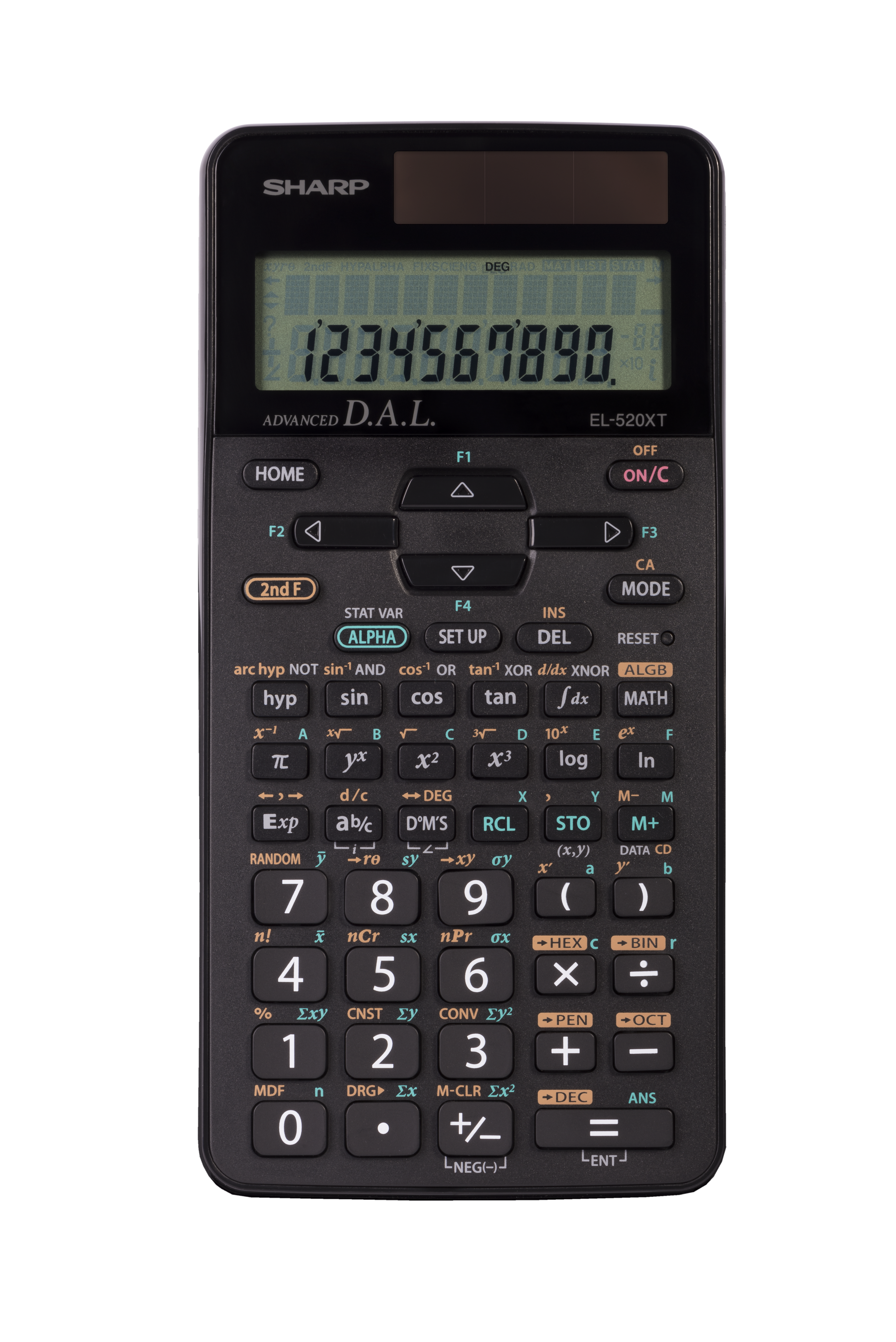 Sharp EL-W520XTB-BK Scientific Calculator-Black | BCITSA Geared Up Sharp EL-W520XTB-BK Scientific Calculator-Black | BCITSA Geared Up